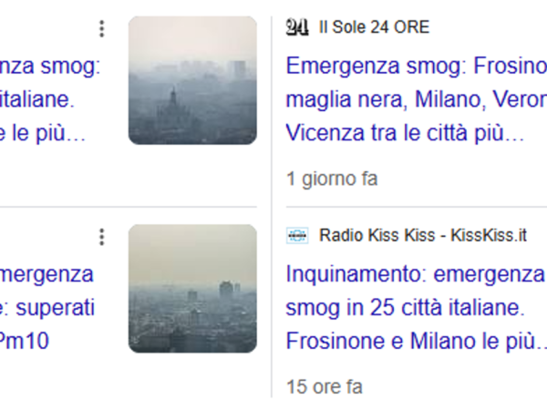 Le tasse, la morte e l”emergenza smog”